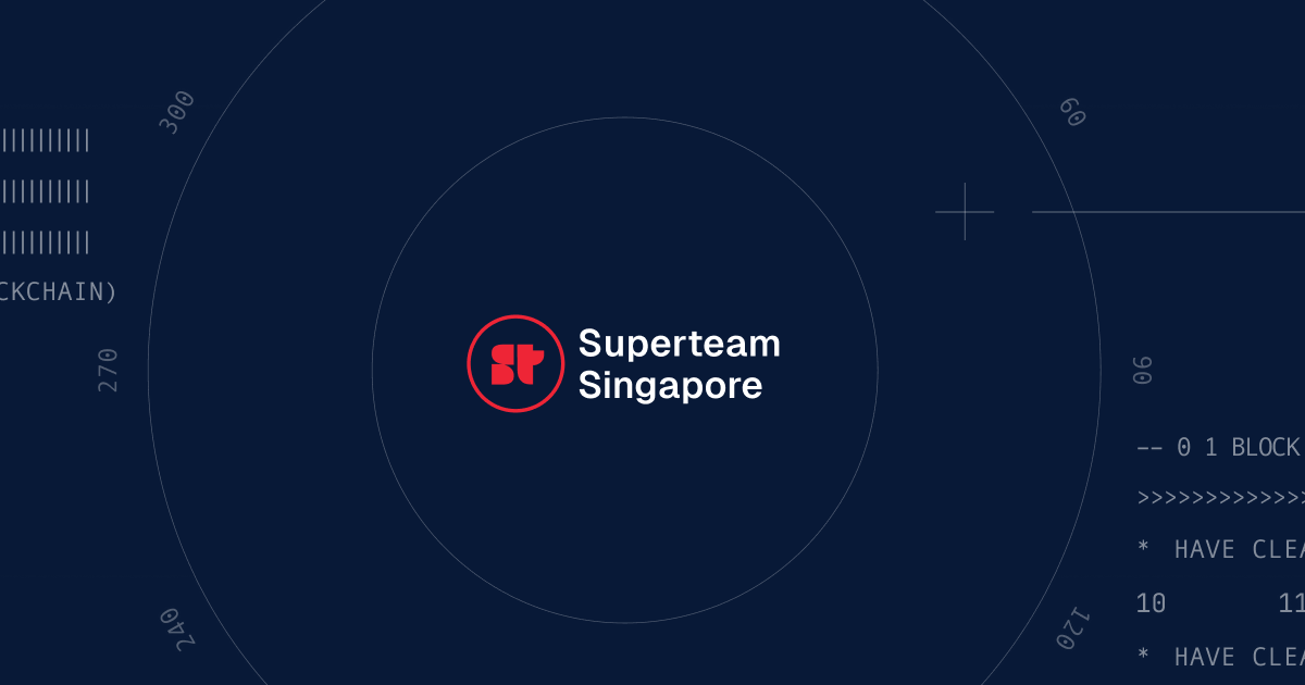 Superteam Singapore official community preview